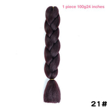 MANWEI 100g 24 Inch Synthetic Braiding Ombre Color Synthetic Hair Extension Crochet Twist Jumbo Braiding Kanekalon Hair