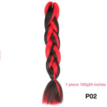 MANWEI 100g 24 Inch Synthetic Braiding Ombre Color Synthetic Hair Extension Crochet Twist Jumbo Braiding Kanekalon Hair