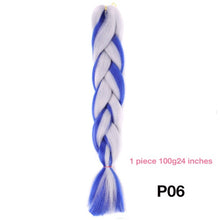 MANWEI 100g 24 Inch Synthetic Braiding Ombre Color Synthetic Hair Extension Crochet Twist Jumbo Braiding Kanekalon Hair