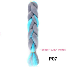 MANWEI 100g 24 Inch Synthetic Braiding Ombre Color Synthetic Hair Extension Crochet Twist Jumbo Braiding Kanekalon Hair