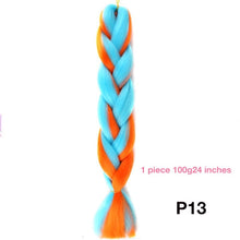 MANWEI 100g 24 Inch Synthetic Braiding Ombre Color Synthetic Hair Extension Crochet Twist Jumbo Braiding Kanekalon Hair