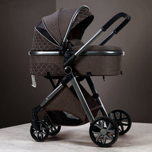 Multi-functional 2 in 1 Baby Stroller High landscape Can Sit Reclining Light Folding Two-way Eggshell design Baby Stroller