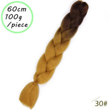 BEAUTY PROS 24 inch Pink Synthetic Crochet Hair Jumbo Braid Hair Yaki Soft Hair Ombre Crochet Braiding Hair Extension For Braid