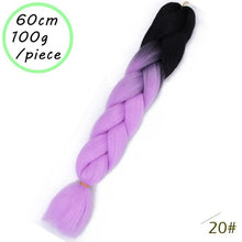 BEAUTY PROS 24 inch Pink Synthetic Crochet Hair Jumbo Braid Hair Yaki Soft Hair Ombre Crochet Braiding Hair Extension For Braid