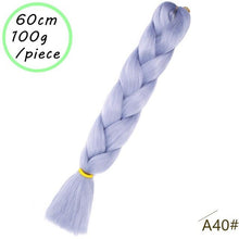 BEAUTY PROS 24 inch Pink Synthetic Crochet Hair Jumbo Braid Hair Yaki Soft Hair Ombre Crochet Braiding Hair Extension For Braid