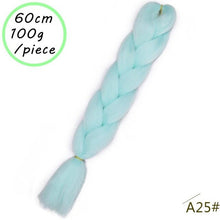 BEAUTY PROS 24 inch Pink Synthetic Crochet Hair Jumbo Braid Hair Yaki Soft Hair Ombre Crochet Braiding Hair Extension For Braid