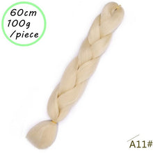 BEAUTY PROS 24 inch Pink Synthetic Crochet Hair Jumbo Braid Hair Yaki Soft Hair Ombre Crochet Braiding Hair Extension For Braid