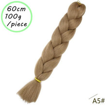 BEAUTY PROS 24 inch Pink Synthetic Crochet Hair Jumbo Braid Hair Yaki Soft Hair Ombre Crochet Braiding Hair Extension For Braid