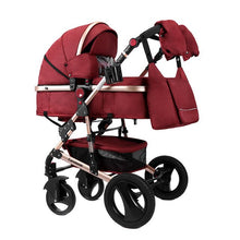 Belecoo baby stroller 2in1 stroller bidirectional high-quality shock absorber Gift mom backpack