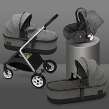 baby stroller four wheel trolley 2 in 1/ 3 in 1 High landscape folding portable trolley two way baby stroller  baby car