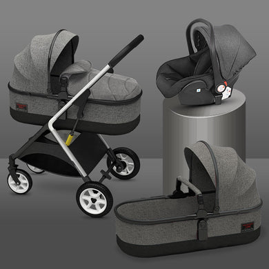 baby stroller four wheel trolley 2 in 1/ 3 in 1 High landscape folding portable trolley two way baby stroller  baby car