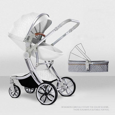 Baby Stroller High Landscape Carriage 2019 New 2 In 1 Infant Travel Pram  Baby Carriage  Portable Cart Wheels