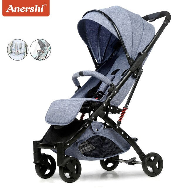 anershi baby stroller Anershi baby stroller folding portable trolley baby stroller ultra lig – HimalayanSpices