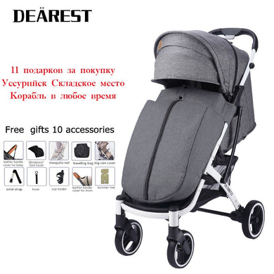 DEAREST new baby stroller folding portable trolley Big wheel umberlla mini lightweight stollers Wholesale free shipping