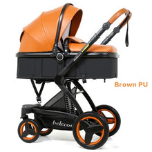 Newborn 3 in 1 Baby Stroller High-view Luxury Carriage Portable Baby Pushchair Baby Pram Baby Comfort Two-way Baby Carriage