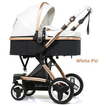 Newborn 3 in 1 Baby Stroller High-view Luxury Carriage Portable Baby Pushchair Baby Pram Baby Comfort Two-way Baby Carriage