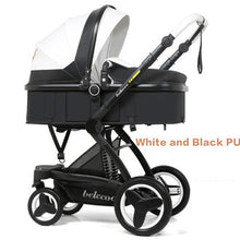 Newborn 3 in 1 Baby Stroller High-view Luxury Carriage Portable Baby Pushchair Baby Pram Baby Comfort Two-way Baby Carriage