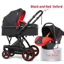 Newborn 3 in 1 Baby Stroller High-view Luxury Carriage Portable Baby Pushchair Baby Pram Baby Comfort Two-way Baby Carriage