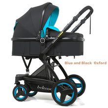 Newborn 3 in 1 Baby Stroller High-view Luxury Carriage Portable Baby Pushchair Baby Pram Baby Comfort Two-way Baby Carriage