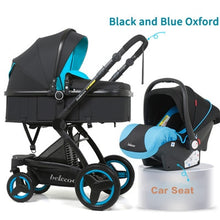 Newborn 3 in 1 Baby Stroller High-view Luxury Carriage Portable Baby Pushchair Baby Pram Baby Comfort Two-way Baby Carriage