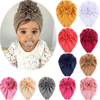 Knot Bow Baby Headbands Toddler Headwraps Baby Flower Turban Hats Babes Caps Elastic Hair Accessories 2020 New