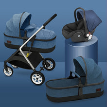 baby stroller four wheel trolley 2 in 1/ 3 in 1 High landscape folding portable trolley two way baby stroller  baby car