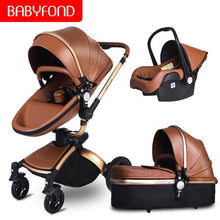 Babyfond Baby stroller can sit reclining portable folding umbrella high landscape infant stroller