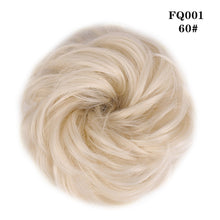 LUPU Synthetic Chignon Messy Scrunchie Elastic Band Hair Bun Straight Updo Hairpiece High Temperture Fiber Natural Fake Hair