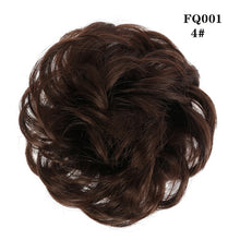 LUPU Synthetic Chignon Messy Scrunchie Elastic Band Hair Bun Straight Updo Hairpiece High Temperture Fiber Natural Fake Hair