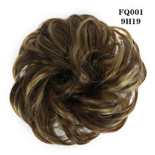LUPU Synthetic Chignon Messy Scrunchie Elastic Band Hair Bun Straight Updo Hairpiece High Temperture Fiber Natural Fake Hair