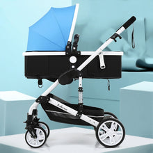 Adjustable Lightweight Luxury Baby Stroller 3 in 1 Portable High Landscape Reversible Stroller Hot Mom Pink Stroller Travel Pram