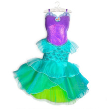 Girls Princess Cosplay Dresses Kids Elsa Anna Jasmine Ariel Mulan Elena Merida Aurora Cinderella Snow White Moana Party Costumes