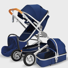 High Landscape Baby Stroller 3 in 1 With Car Seat Pink Stroller Luxury Travel Pram Car seat and Stroller Baby Carrier Pushchair