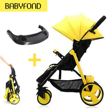 Fast shipping !Brand lightweight umbrella carts with baby tray trolley High landscape baby stroller  folding carry on the plane