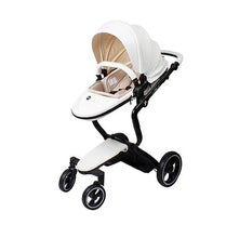 Foofoo Baby stroller High landscape baby trolley leather