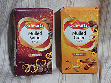 Schwartz Mulled Wine or  Cider  Spice Blend Kit 18g