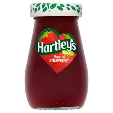 Hartleys Best Strawberry Seedless Jam 340G