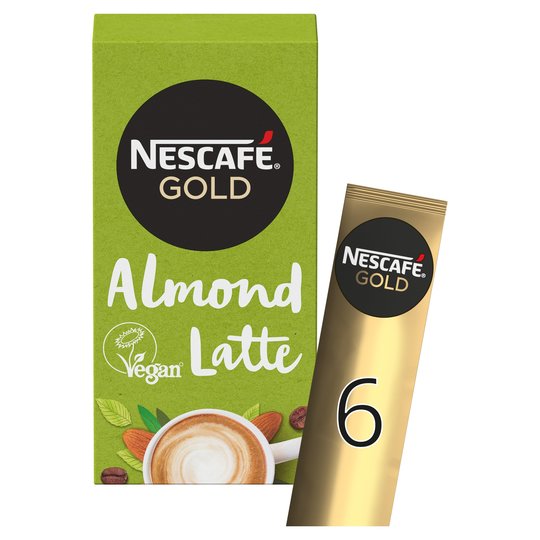Nescafe Gold Almond Latte (6X16g) Gb