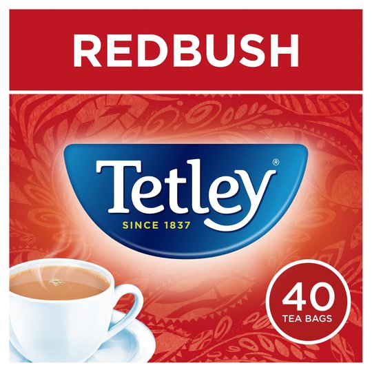 Tetley Redbush 40 Teabags 100G
