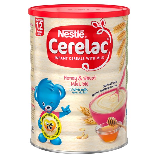 Nestle Cerelac Honey & Wheat Baby Food 1Kg