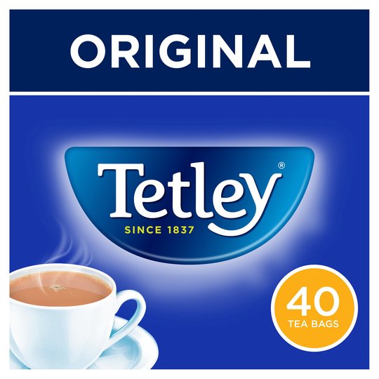 Tetley 40 Teabags 125G