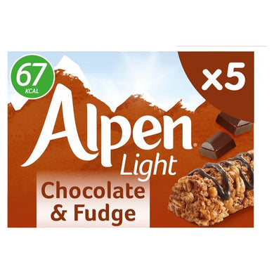 Alpen Light Chocolate & Fudge Bar 5X19g