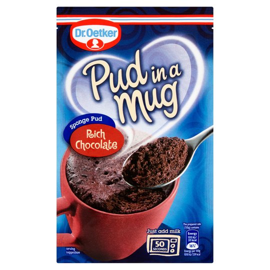Dr Oetker Pudding In A Mug Rich Chocolate 70G