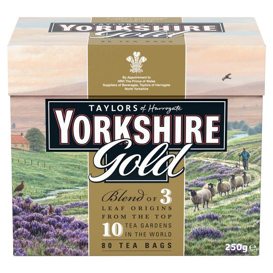 Yorkshire Gold 80 Teabags 250G