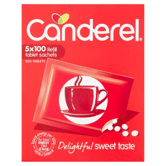 Canderel 5 Refill Sachets 500Pk
