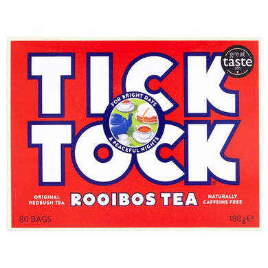 Tick Tock Rooibos Tea 80 Tea Bags 180G