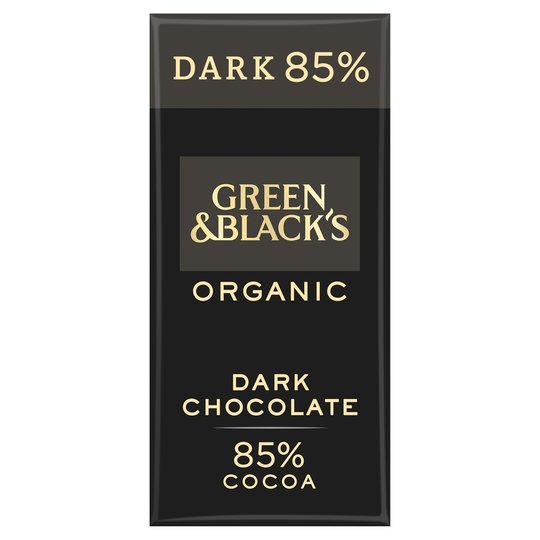 Green & Blacks Organic Dark 85% Chocolate 90G