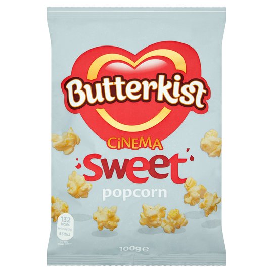 Butterkist Cinema Sweet Popcorn 100G