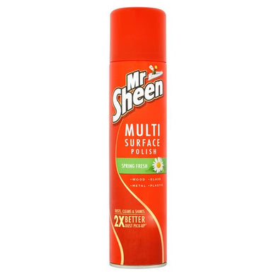 Mr Sheen Multi Surface Polish Spring Fresh 300 Ml