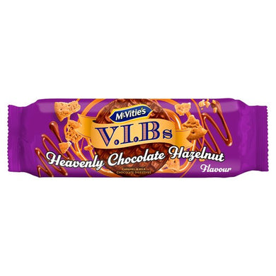 Mcvities Vib Hazelnut Caramel Milk Chocolate Digestives 250G